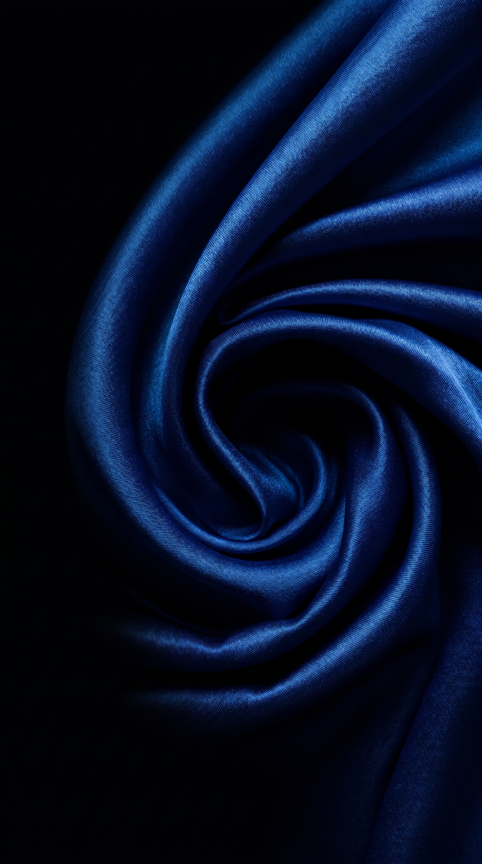Silk Petals Emerging From Darkness